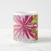 Blumenuntergrund 6 Jumbo-Tasse (Vorderseite)