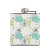 Blumenuntergrund Flachmann (Rückseite)