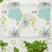 Blumenuntergrund Handtuch (Gefaltet)