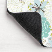Blumenuntergrund Mousepad (Ecke)