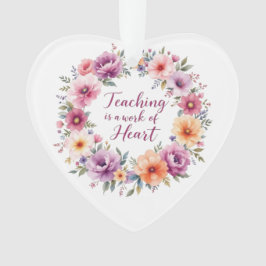 Blumenunterricht Harmonie Ornament