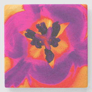 Blumenuntersetzer Tulpe Steinuntersetzer