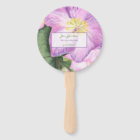 Blumenurlaub fächer (Vorderseite)