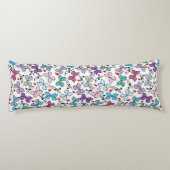 BlumenValentinsgruß-Muster Seitenschläferkissen (Rückseite)