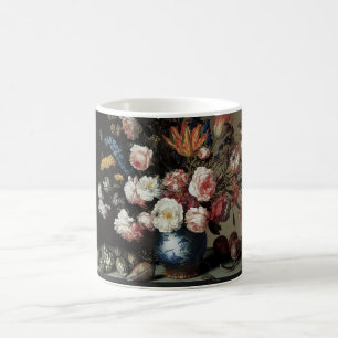 Blumenvase am Fenster, Balthasar van der Ast Kaffeetasse