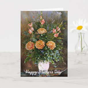 Blumenvase Muttertagsgrußkarte Karte