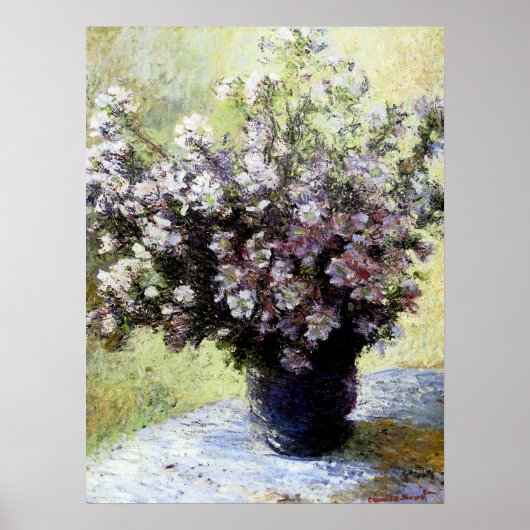 Blumenvase Poster (Vorne)