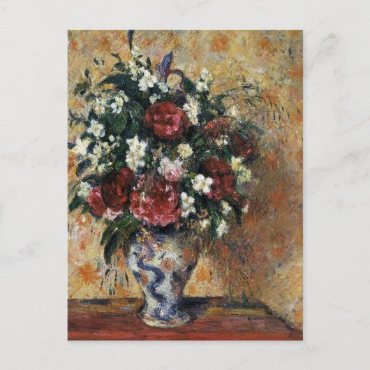 Blumenvase Postkarte (Vorderseite)