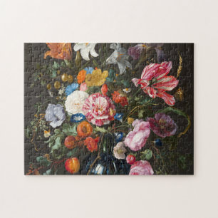 Blumenvase. Schöpfer Jan Davidsz de Heem. Puzzle