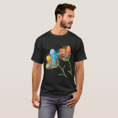 Blumenvase T-Shirt (Vorne ganz)