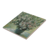 Blumenvase von Claude Monet Fliese (Seite)