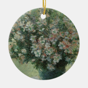 Blumenvase von Claude Monet Keramik Ornament