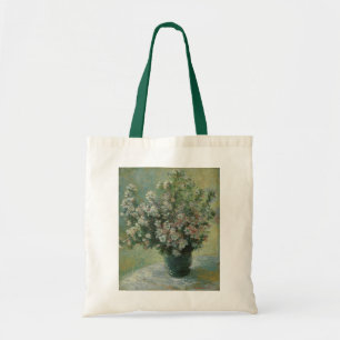 Blumenvase von Claude Monet Tragetasche