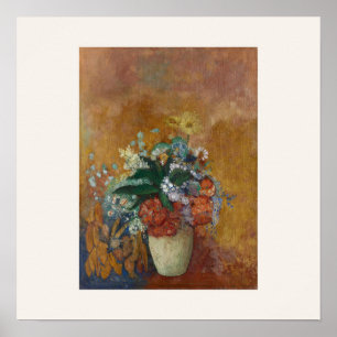 Blumenvase von Odilon Redon - Florale Kunst Poster