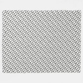 Blumenvasen fleecedecke (Vorderseite (Horizontal))