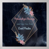 Blumenveranstaltung Poster (Vorne)