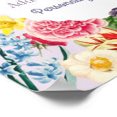 Blumenveranstaltung Poster (Ecke)