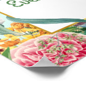 Blumenveranstaltung Poster (Ecke)