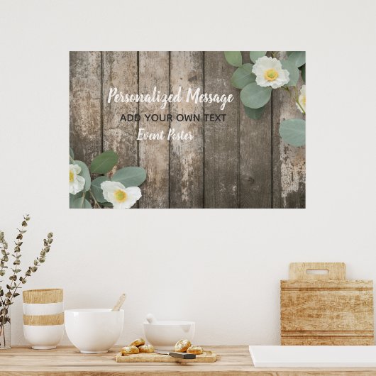 Blumenveranstaltung Poster (Küche)