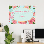 Blumenveranstaltung Poster (Heimbüro)