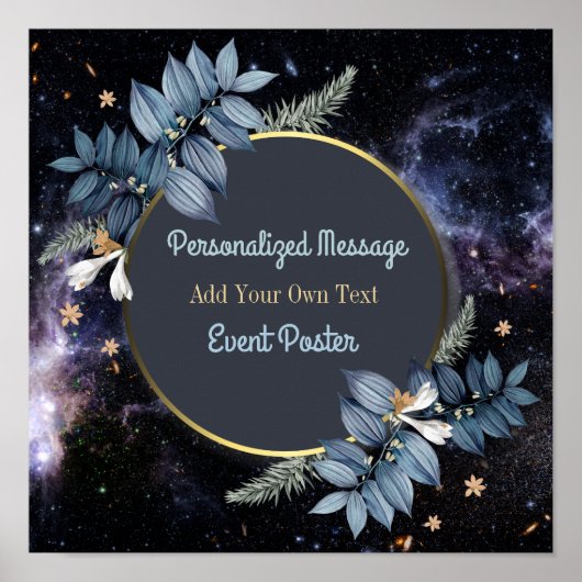 Blumenveranstaltung Poster (Vorne)