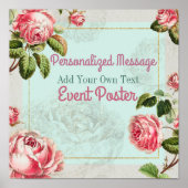 Blumenveranstaltung Poster (Vorne)