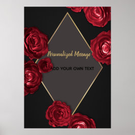 Blumenveranstaltung Poster