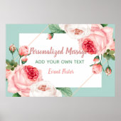 Blumenveranstaltung Poster (Vorne)