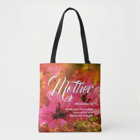 Blumenverbände 31 Mutter Christlich Tasche (Vorderseite)