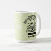 Blumenverbund "Booktroverts Unite" Kaffeetasse (VorderseiteRechts)