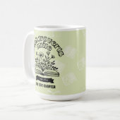 Blumenverbund "Booktroverts Unite" Kaffeetasse (Vorderseite Links)
