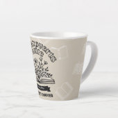 Blumenverbund "Booktroverts Unite" Milchtasse (Rechte Ecke)