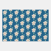 Blumenverpackungsbögen Geschenkpapier Set (Vorderseite 2)