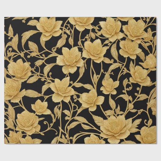 Blumenverpackungspapier Geschenkpapier (Flach)