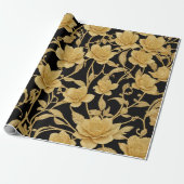 Blumenverpackungspapier Geschenkpapier (Ungerollt)