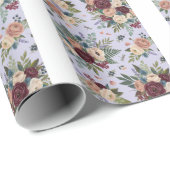 Blumenverpackungspapier Geschenkpapier (Rolleneckpunkt)