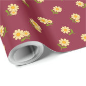 Blumenverpackungspapier Geschenkpapier (Rolleneckpunkt)