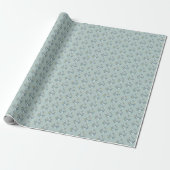 Blumenverpackungspapier Geschenkpapier (Ungerollt)