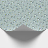 Blumenverpackungspapier Geschenkpapier (Ecke)