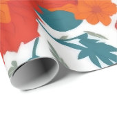 Blumenverpackungspapier Geschenkpapier (Rolleneckpunkt)