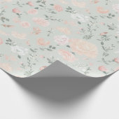 Blumenverpackungspapier Geschenkpapier (Ecke)