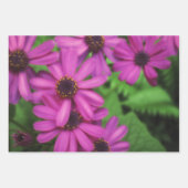 Blumenverpackungspapier Geschenkpapier Set (Vorderseite 2)