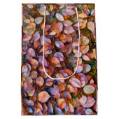 Blumenverpackungspapier Mittlere Geschenktüte (Rückseite)