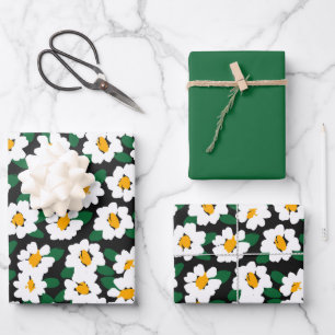 Blumenverpackungspapiere Geschenkpapier Set