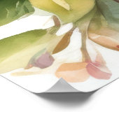 Blumenverzauberung Poster (Ecke)