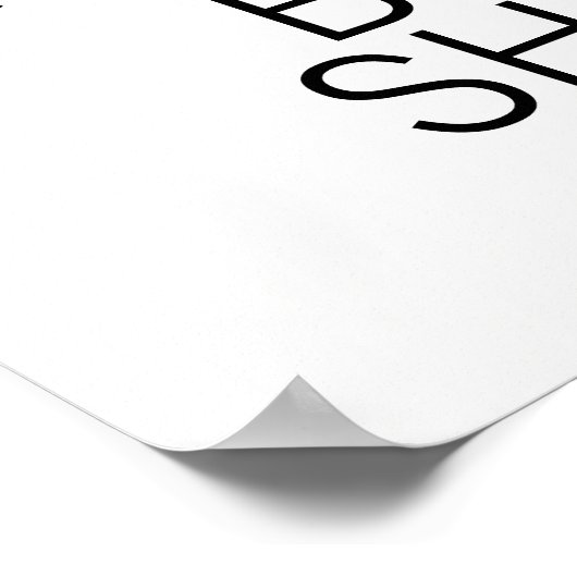 Blumenviolett Lila Brautparty Begrüßungszeichen Poster (Ecke)