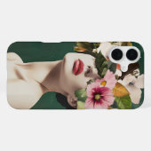 Blumenvisionen iPhone Hülle (Rückseite (Horizontal))