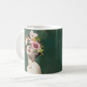 Blumenvisionen Kaffeetasse (Vorderseite Links)