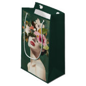 Blumenvisionen Kleine Geschenktüte (Vorderseite Schrägansicht)