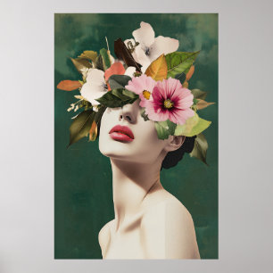 Blumenvisionen Poster